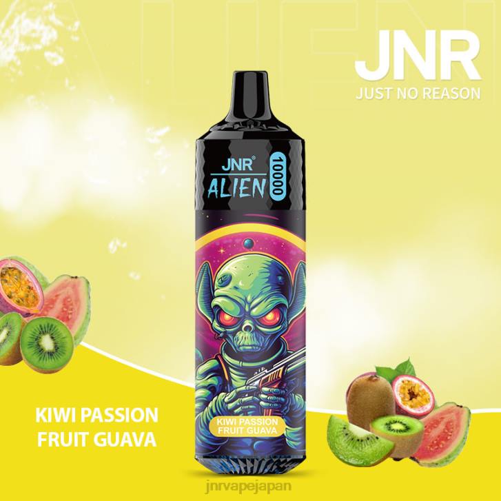 JNR Vape Flavours - キウイ パッションフルーツ グアバ 国鉄外国人 820R153