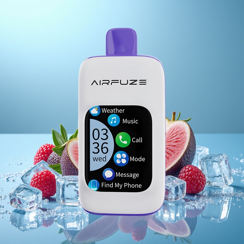 AirFuze Smart 30000パフ ディスポーザブルベイプ ブルーレズアイス 50x25x104.9mm