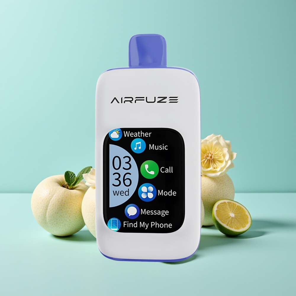 AirFuze Smart 30000 パフ ディスポーザブル ポッド マイアミミント 5% 900mAh
