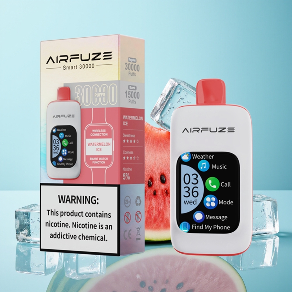 AirFuze Smart 30000パフ 電子タバコ スイカアイス 5% 900mAh