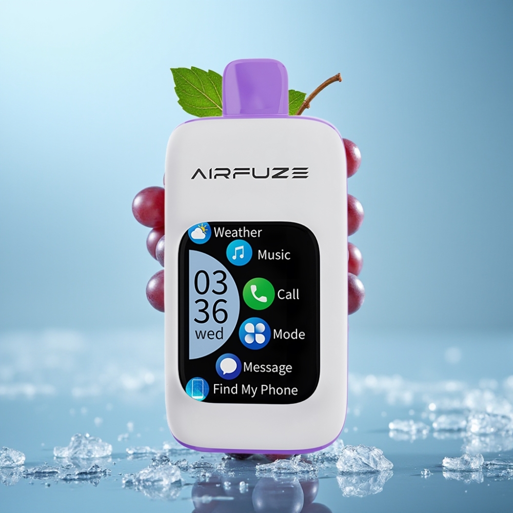 AirFuze Smart 30000プフ グレープバースト 5% TFTタッチスクリーン