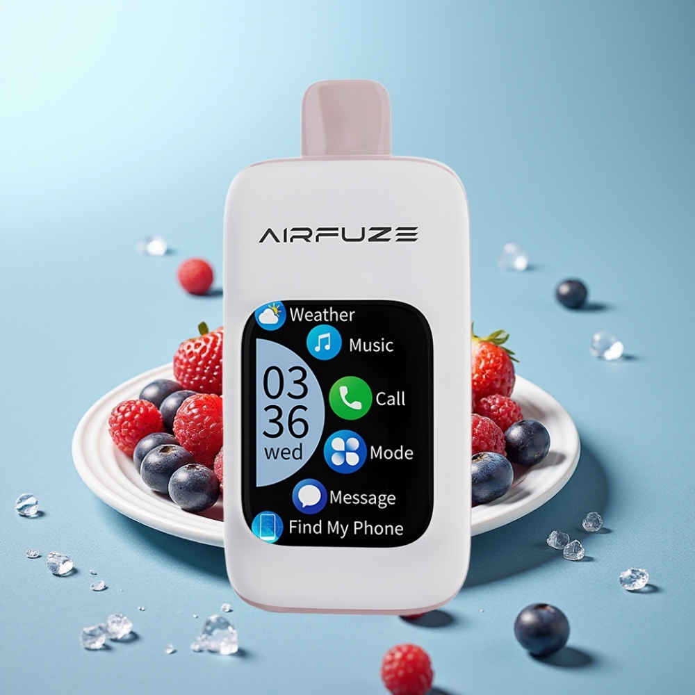 AirFuze Smart 30000パフス ディスポーザブルベイプ ベリーバースト 900mAh