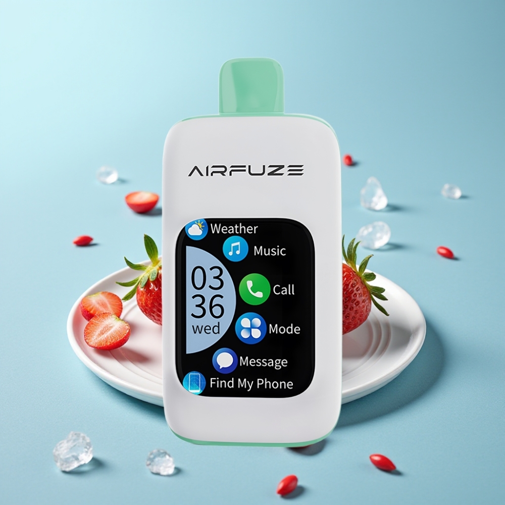 AirFuze Smart 30000パフ ディスポーザブル ストロベリーサマータイム 900mAh