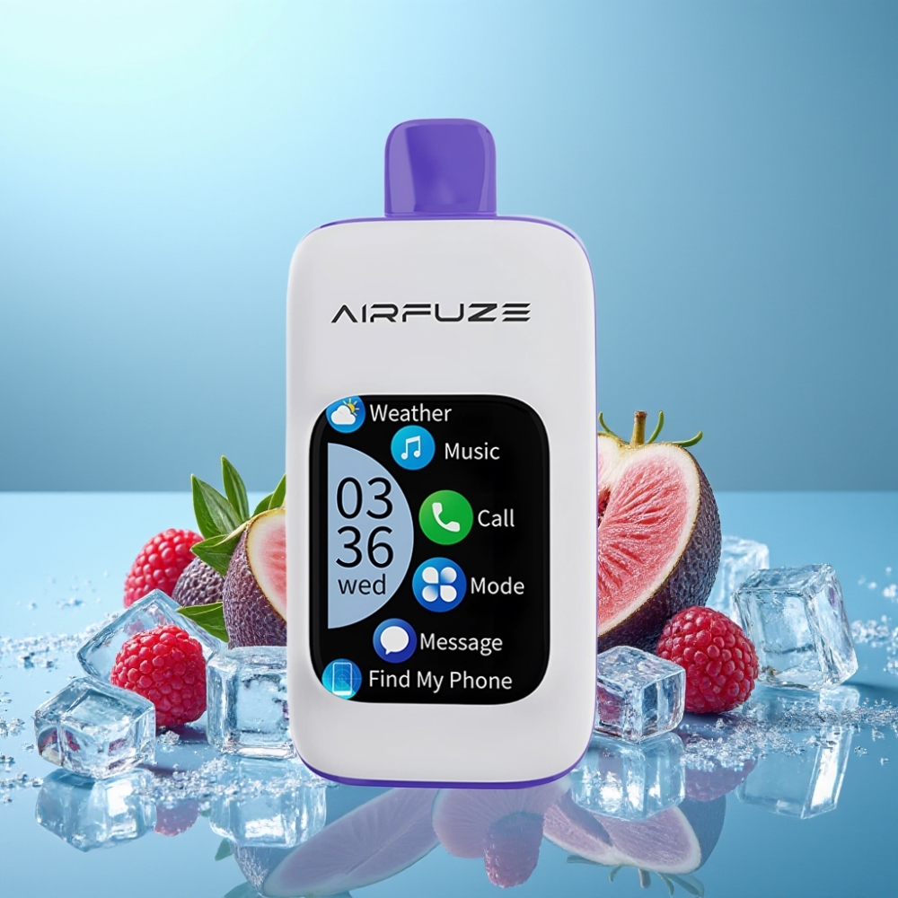 AirFuze Smart Pro 40000パフス ブルーレズアイス スマートタッチスクリーン