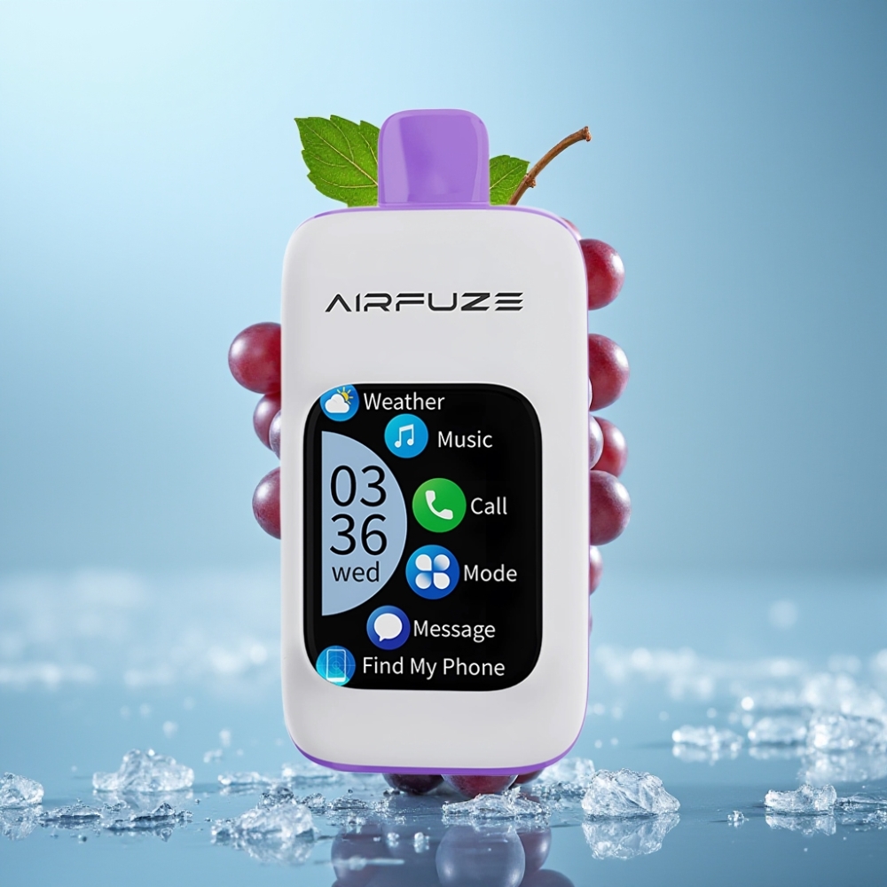 AirFuze Smart Pro 40000 パフス グレープバースト 900mAh 充電式