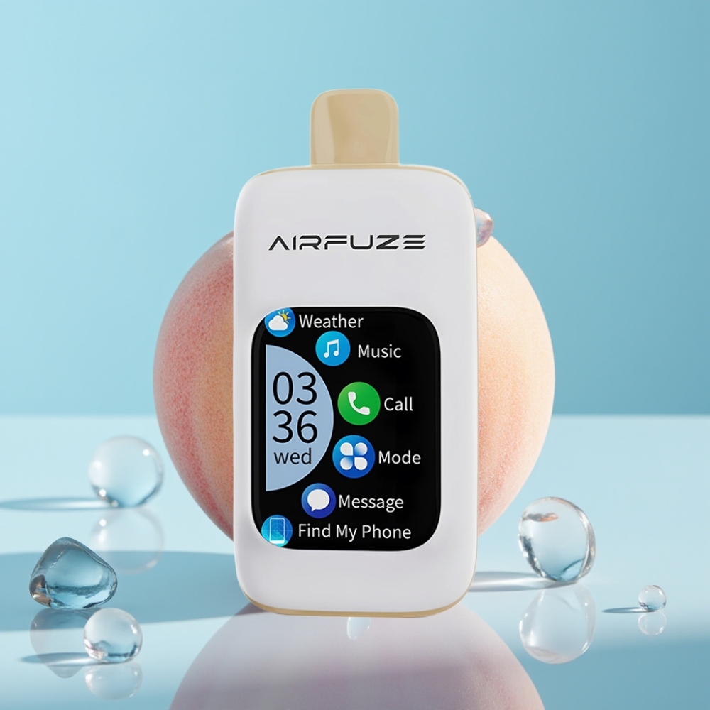 AirFuze Smart Pro 40000 パフス ジューシーピーチ 充電式 900mAh