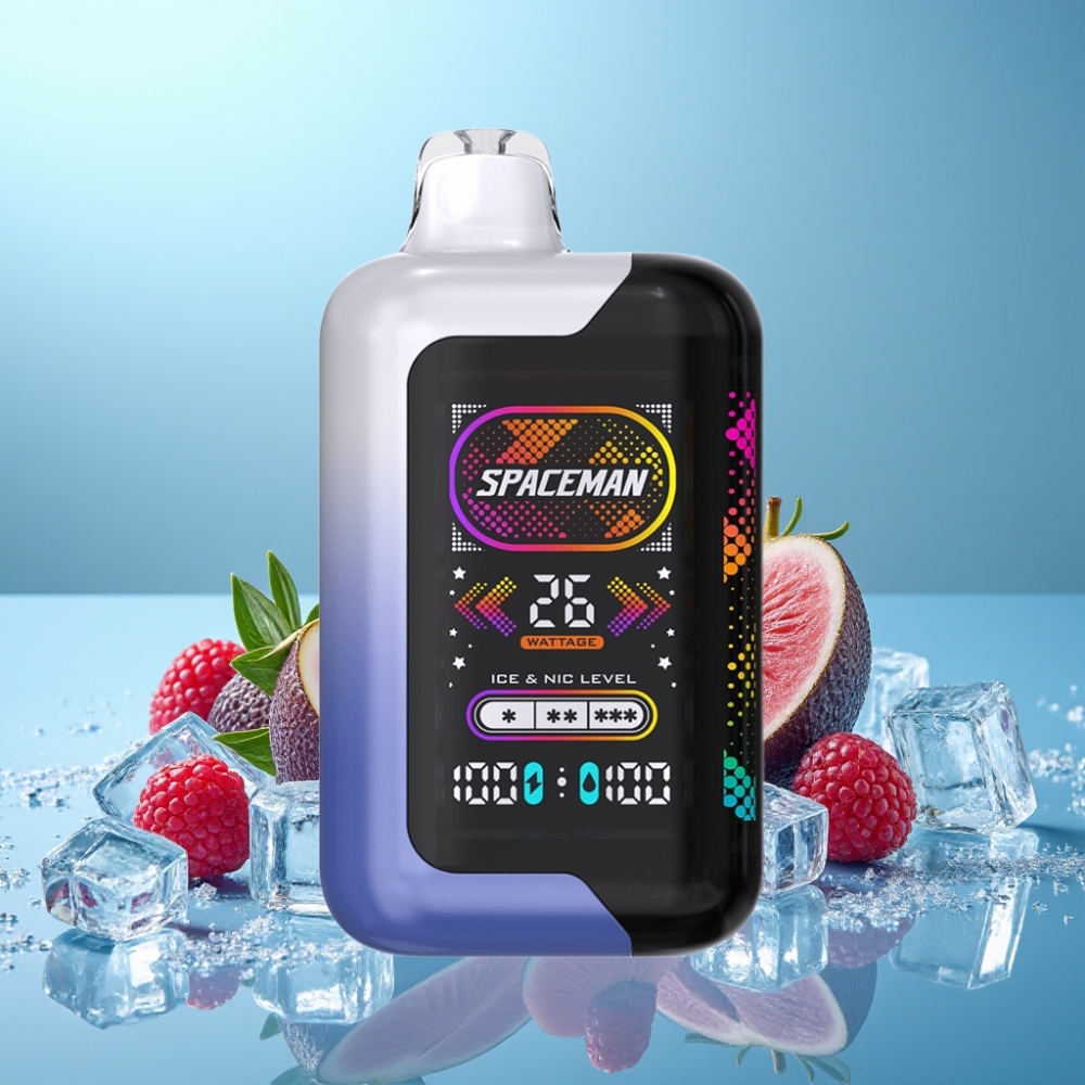 SMOK SPACEMAN SP40000 ディスポーザブルベイプ ブルーレズアイス 0%ニコチン 1000mAh