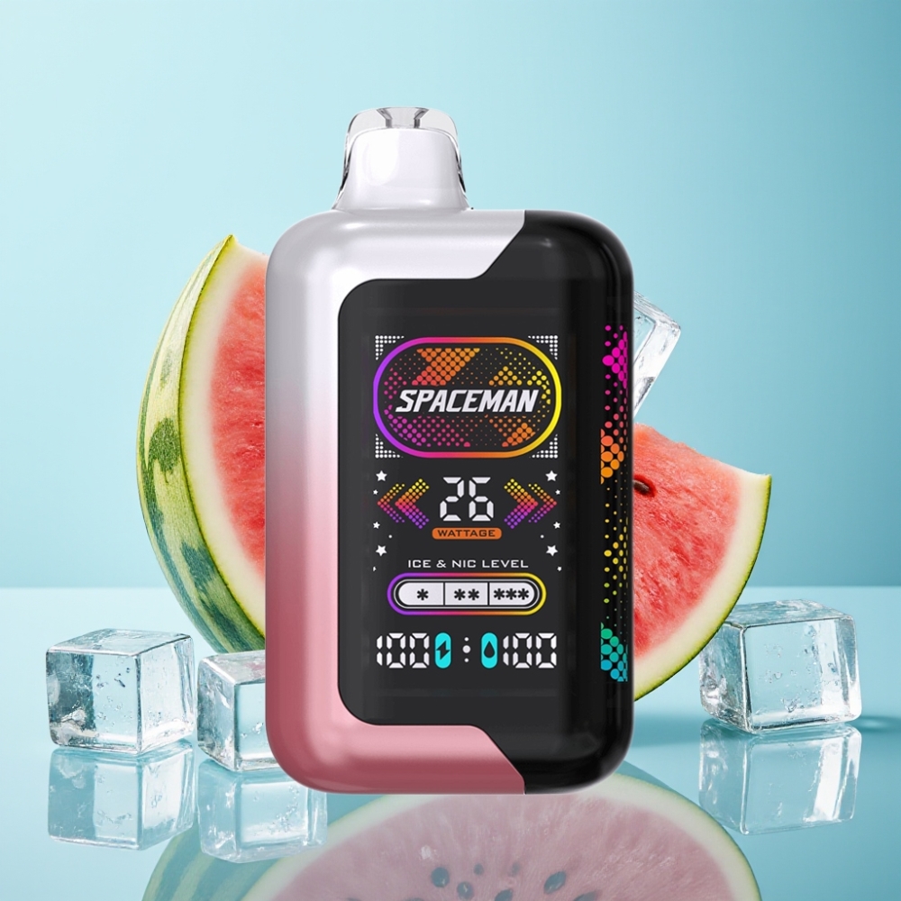 SMOK SPACEMAN SP40000 使い捨てベイプ ウォーターメロンアイス 0%ニコチン 1000mAh