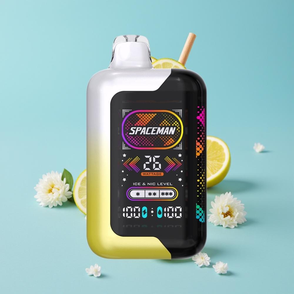 SMOK SPACEMAN SP40000 ディスポーザブルベイプ レモンポップ ゼロニコチン 1000mAh